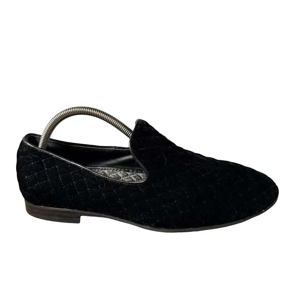 Giorgio Brutini Chatwal Quilted Velvet Slip-On Loafers size 8